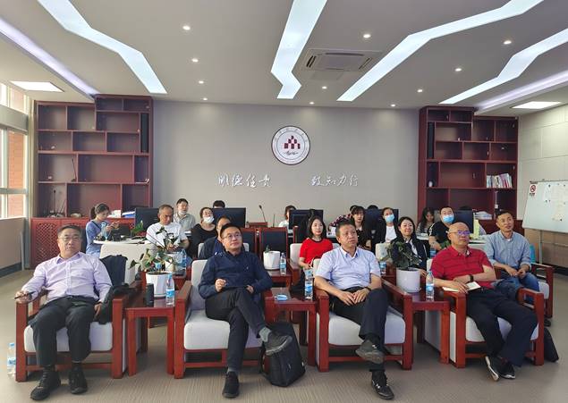 学校参加2022年度全国高校学籍学历注册和管理工作视频会议