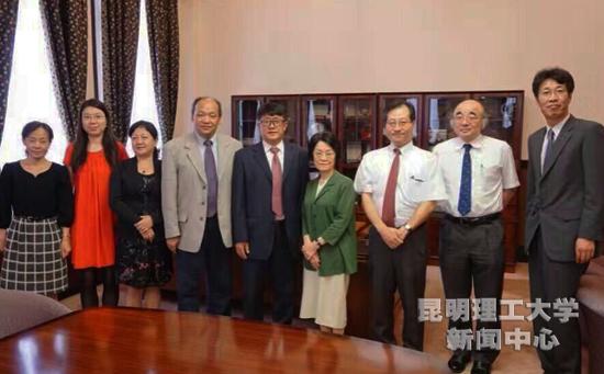 程赫明副校长访问日本京都大学 日本中央大学 昆明理工大学